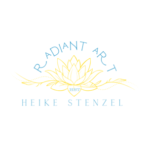 Logo Radiant Art white